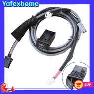 [YAFEXHM] Car Audio USB AUX Interface Adapter for Toyota AUX Cable 86190-0R010 86190-06030