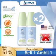【Buy 1 Take 1】Glister Mouth Wash 72ml Amway New Packing 100% Original Amway Malaysia