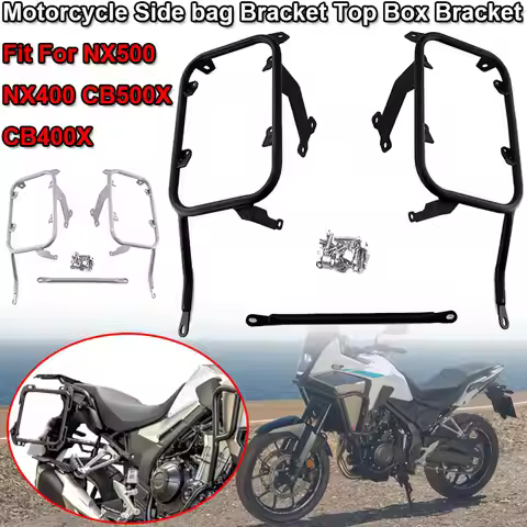 Fit For HONDA CB500X CB400X NX400 NX500 CB 500X NX 500 Motorcycle Saddlebag Side Toolbox Brackets To