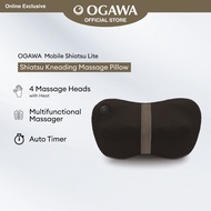 OGAWA Mobile Shiatsu Lite Shiatsu Kneading Massage Pillow - Ashwood