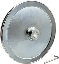 Saelno AB1000-7/8 Single Groove Web Sheaves,10" OD 7/8 inch bore v Belt Pulley,Motor Pulley Carbon S