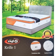 【Vazzo】Krille 1 Mattress with anti-dust mite treated fabric/ pocket spring (Thickness 13 inch)