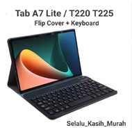 Samsung Tab A7 Lite Case / Samsung Tab A7 Lite Casing / Flip Cover+ Keyboard
