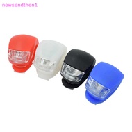 newsandthen1 Bike Light Silicone Bicycle Light Front Lamp Bike Lantern Waterproof Bicycle LED Nice