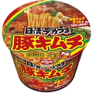 Nissin big size Pork Kimchi Ramen Noodle Japanese Instant Ramen 101g x 12cups【Direct from Japan】