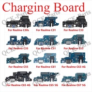 For OPPO Realme C30 C30s C31 C33 C35 C51 C53 C55 C61 C63 C65 C67 Power Charger Dock USB Charging Por