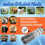 Pagar Cyclone Fence 1.5Kaki Pagar Kambing Cyclone Fence Pagar Lembu Rusa Quality Fence 2.0mm thickes