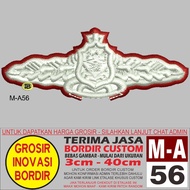 M-A56 BINTARA BAHARI BHAYANGKARA LOGO EMBROIDERY PATCH - GIB REVIEW/TESTIMONI