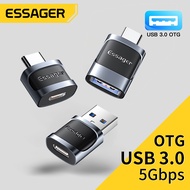 Essager OTG Type C to USB Micro USB to Type C Adapter OTG USB to Type C Adapter Penyesuai Essager OT