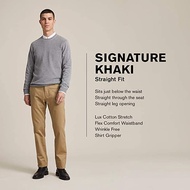 DOCKERS SIGNATURE KHAKI FLEX COMFORT STRAIGHT PANT Men's Pants This Model The Fabric Does Not Hold D