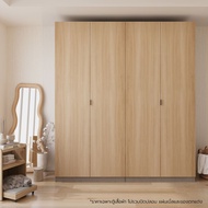 SB Design Square SB FURNITURE ตู้เสื้อผ้า ขนาด 200 ซม. รุ่น Wardrobe PlusสีRio Brown ตัดสี Valley Oa