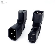 AUGUSTINA Power Adapter Male To Female Bend Up/Down/Left/Right AC C13 Female C14 Male IEC 320 C14-C1