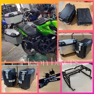 🔥🔥🔥36L / 36 LITRE X-SERIES UNIVERSAL SIDE BOX ALUMINIUM WITH UNIVERSAL BRACKET VERSYS650-1000 BMWGS1