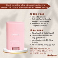 CELIMAX Oil Control Mattifying Sunscreen Roller 19g SPF50+ PA++++ Sun Stick