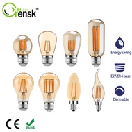 E14 E27 LED Edison Bulb 1W 3W 4W 6W 8W 220V LED Bulb A19 ST45 C35 G40 T45 Filament Bulb Outdoor Home