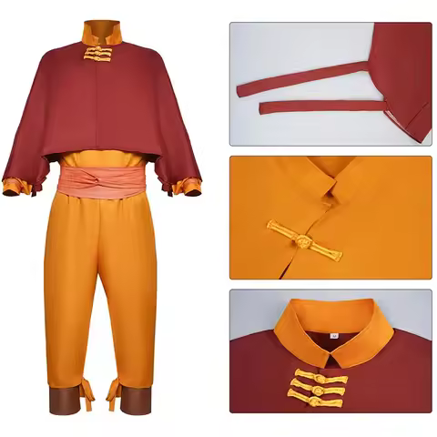 2026 Aang Cosplay Costume 2026 Editio The Last Airbender Role Play For Halloween Anime Comic Con Ava