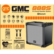terlaris Speaker Meeting GMC 888Q Bluetooth Radio Usb Free 2 MIC WIreless