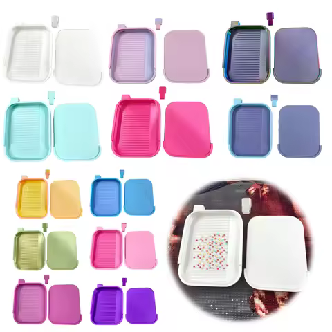 Diamond Painting Tray Organizer Plastic Bead Rhinestone Diamond Sorting Tray Diamond Painting Access