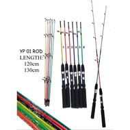 Joran Udang Joran Pancing Udang Ikan Tiger Prawn Fishing Rod 4Kaki
