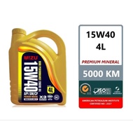 MIZU Premium Mineral Engine Oil 15w40