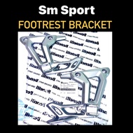 Original Benelli SM Sport 110 R 110R Rear Footrest Bracket LH / RH Braket Breket Besi Holder Stay Pi