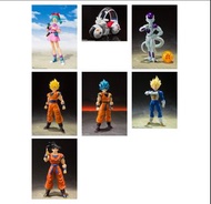 S.H.Figuarts/SHF 龍珠Z 莊子 (最初之大冒險VER.) 龍珠Z 莊子電單車 (膠囊九號) 菲利 -第四形態- 超級撒亞人悟空 孫悟空 (SSGSS) 超級撒亞人比達 -覺醒超級撒亞人