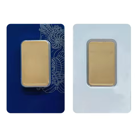 Swis Lady 1oz/2.5g/5g/10g/20g/50g/100g Sealed packing Copper Bar 24k Gold Plated Bullion Ingot Non-m