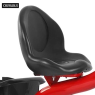 [CHiWANJi] Kids Tricycle Seat Go Kart Seat Backrest Saddle Kids Tricycle Saddle for Children Bikes