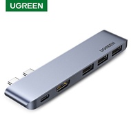 UGREEN Dual Type C To USB 3.0 HDMI Hub for MacBook Pro 2016/2017/2018/2019/2020/M1 qAy2
