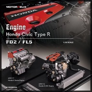 Classic Hot Sale Ready Stock MOTORHELIX 1: 18 Engine Honda FL5 FD2 Engine Model MH