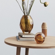 【Hübsch】－160702 奢華金箔漸層玻璃紙鎮 水晶球 擺飾新年禮物