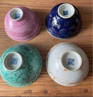 實體店專業 高價回收乾隆什錦杯瓷器  古董瓷器 乾隆年制 光緒年制 雍正年制  康熙年制  賞碗 茶壺 蓋碗等等古董瓷器