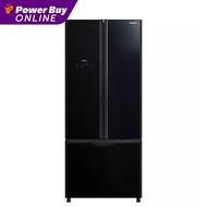 HITACHI ตู้เย็น 3 ประตู (16.4 คิว, สีดำ) รุ่น R-WB470PE GBK