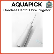 AQUAPICK Cordless Oral Irrigator AQ-230 Water Flosser Portable Dental Care 1400 Pulses Waterproof In
