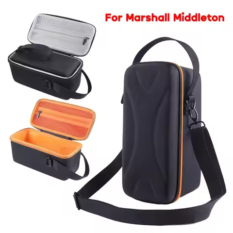 Hard EVA Outdoor Travel Protect Box Storage Bag Carrying Cover Case- for Marshall MIDDLETON Wireless