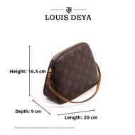 Louis Deya Fashionable Shell Crossbody Bag Womens Handbag Casual Minimalist Style Single Shoulder Ba