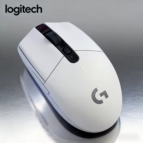 Logitech G304 Wireless Dual Mode Professional Gaming Mouse, Black and White Mouse, Pink Mouse, Blue 