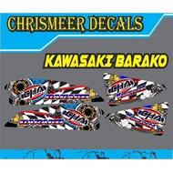 ▦℡kawasaki Barako charama decals