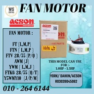 ACSON FAN MOTOR MWM 10 / 15J | FAN MOTOR ACSON