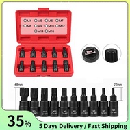 10PCS 12 Point Socket Wrench Kit Universal 3/8 Square Drive Socket Set Kit -M16 Socket Kit