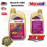 Maxoil 2T Maxoil 2T-TCW3 1Liter Low smoke 100% Original for Y125Z Y125ZR RXZ RG RGV