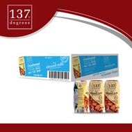 137 Degrees Real Almond Unsweetened Milk, Lactose & Soy Free 30 x 180ml (1 Box)