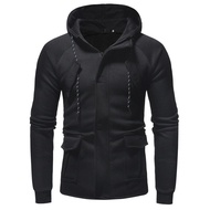 jaket pria cowok valir alton jaket hoodie original model terbaru - hitam l