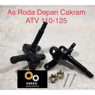 As Roda Depan Cakram Gokart - Buggy  ATV 110 &amp; 125   Knuckle