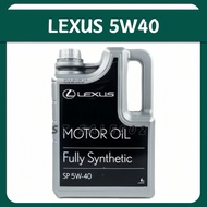 08880-83717 Lexus SAE 5W40 Genuine Motor Fully Engine Oil (4 liter) For Toyota , Perodua , Nissan , 