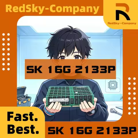 Used SK Hynix DDR4 16GB 2133P 2RX4 PC4 2133MHz ECC X99 RAM Server memory