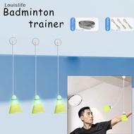 Louislife Badminton Trainers Stretch Professional Badminton Machine Robot Racket Training Sport Self-study Practice Training Accessories LSE