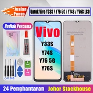 Techparts LCD Untuk Vivo Y33S / Y76 5G / Y74S / Y76S LCD