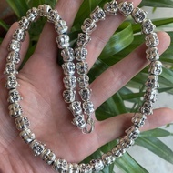 Antique Buddha Head Sakyamuni Carved Necklace Buddha Beads