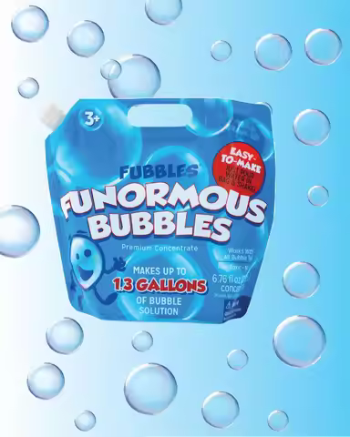 169oz Bubble Solution Refill for Machine, Non Toxic Concentrate Makes Giant Bubbles